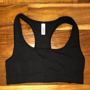 American Apparel Black Sports Bra